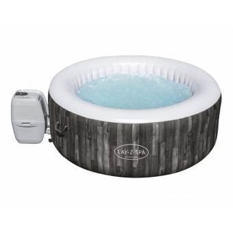 Spa gonflable rond Lay-Z-Spa® Bahamas Airjet™ motif bois 