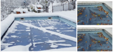 Bâche à hiver piscine