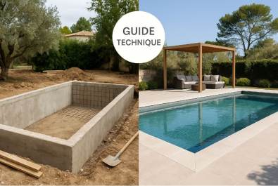 Guide de la piscine  structure bton