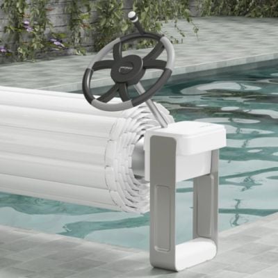 Volet manuel piscine MANU-ROLL sur mesure  - eca