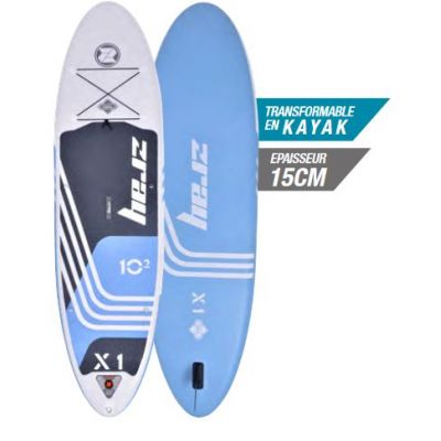 Paddle gonflable Zray X-Rider 10'2''