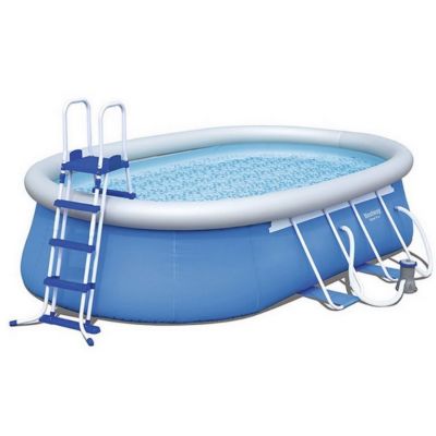 Piscine autoportante Bestway Fast Set Pools ovale 549 x 366 x 122cm