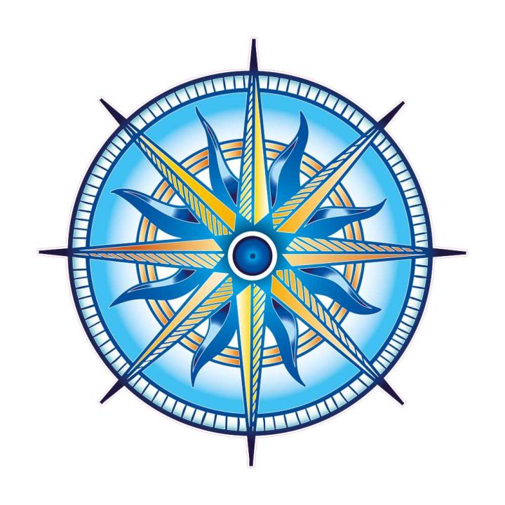 D&eacute;coration auto-collante Soleil du vent - Distripool