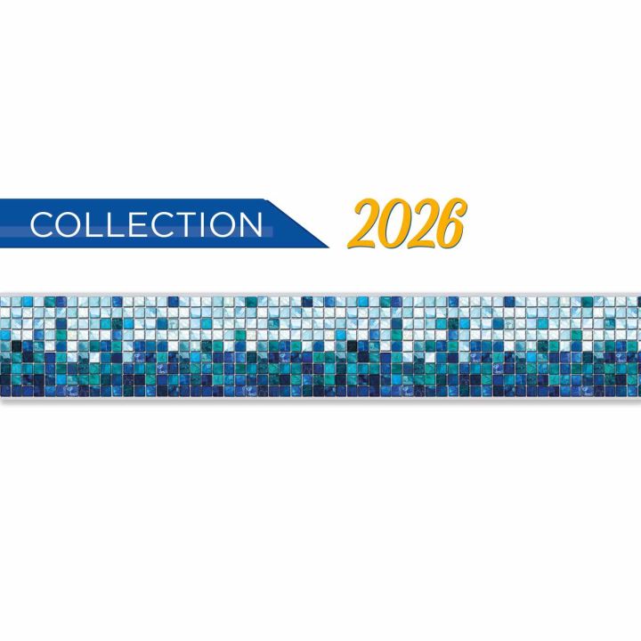 Frise piscine auto-collante Summertide 24 cm x 5 m - Distripool