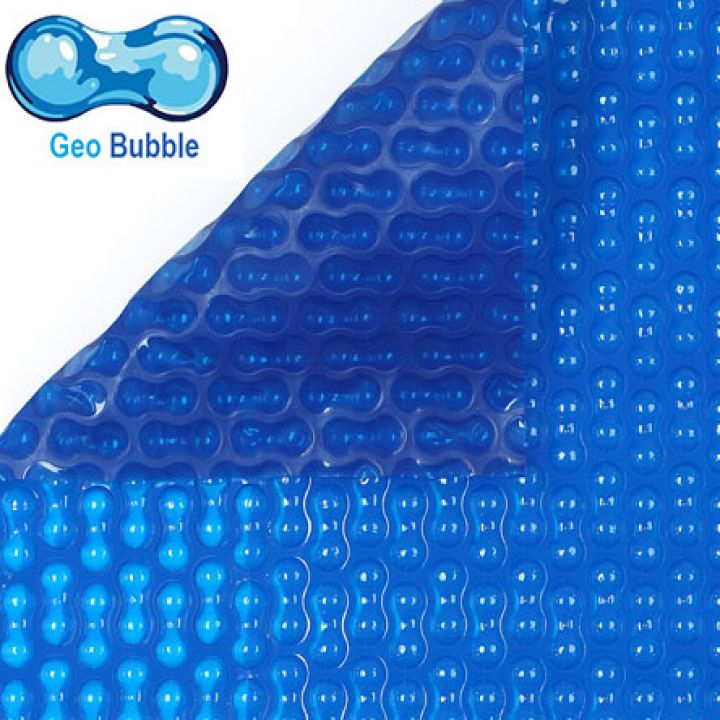 Bâche à bulle 400 µ standard 4 cotés - Géobubble - Bleu - Distripool