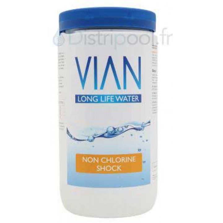 Produit spa : Choc Sans-Chlore Vian 1kg - Distripool - Vian