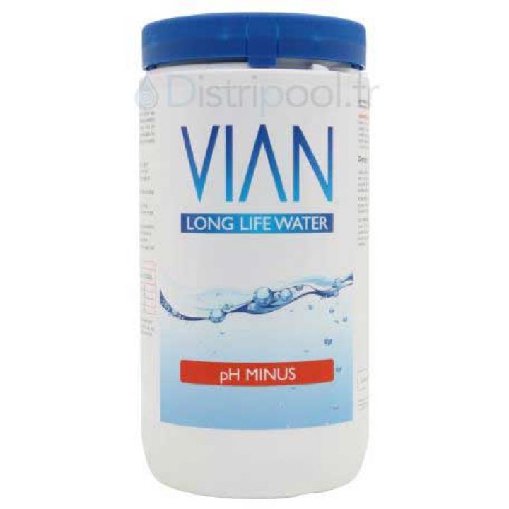 Produit spa : pH Moins VIAN 1,5kg - Distripool - Vian