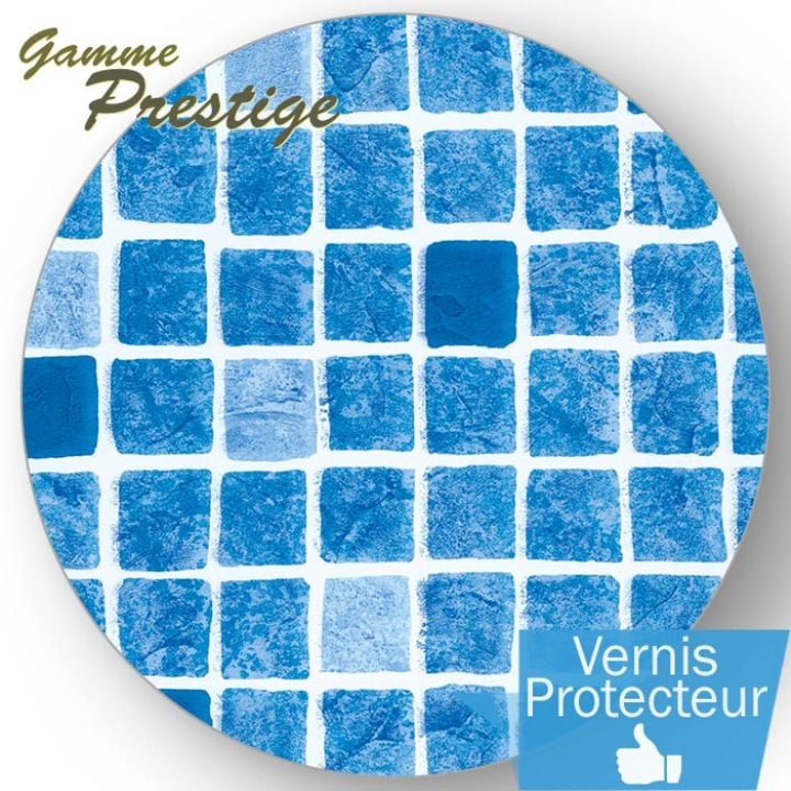 Liner piscine 75/100ème 2015 persia bleu vernis - Distripool