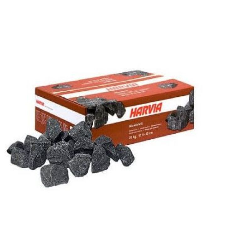 Pack 20 KG de pierre pour poêle sauna Ø 5-10 cm - Distripool