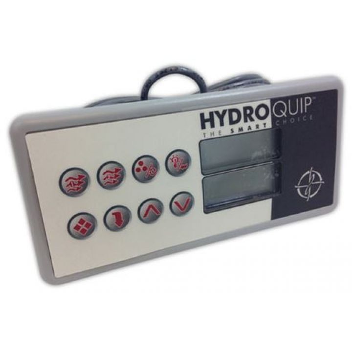 Clavier de commande HydroQuip HT-II, 8 Boutons - Distripool - Balboa