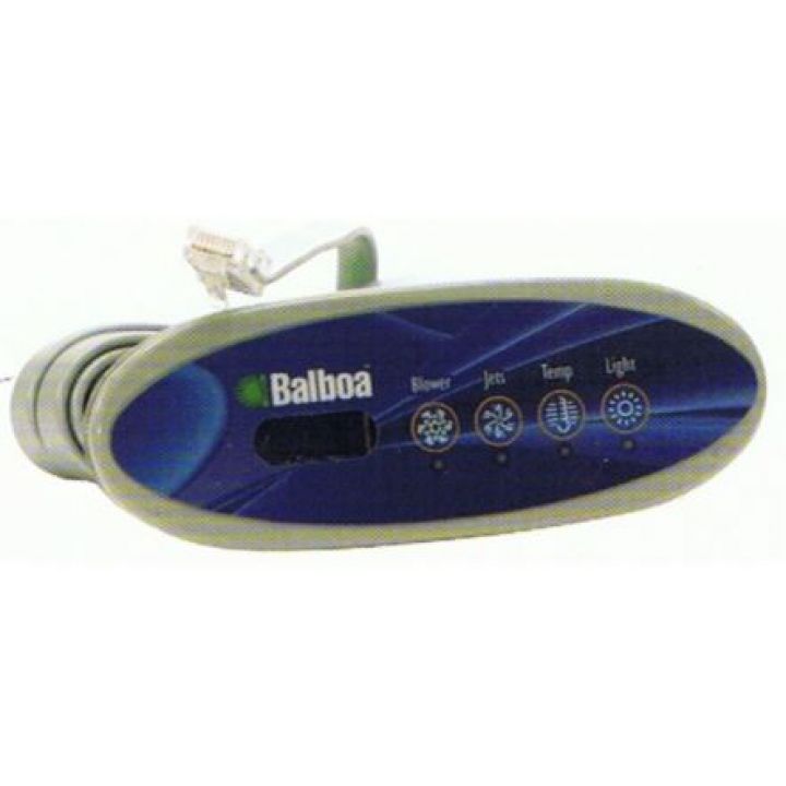 Clavier Commande Balboa VL240 (4 Boutons) - Distripool - Balboa