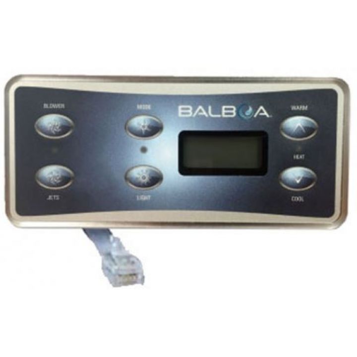 Clavier de commande Balboa VL701S, 1 pompe + air V1 - Distripool - Balboa