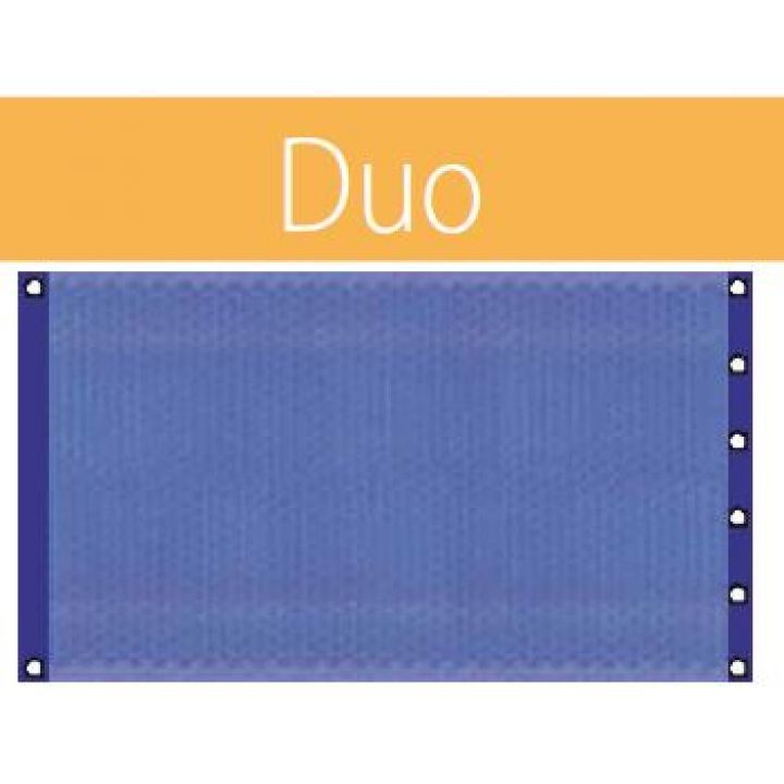 Bâche à bulle duo : 2 cotés standard 400 µ bleu / bleu - Distripool