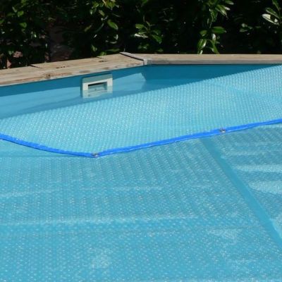 Bâche à bulle GEOBUBBLE piscine bois - Ubbink - Exclusif