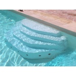 Escalier sur liner piscine : ARES ACCELO