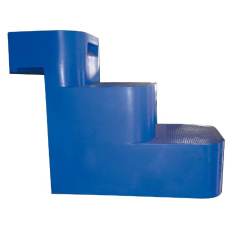Marches De Remplacement Universelles Pour Escalier De Piscine Hors Sol - Blanc - ABS