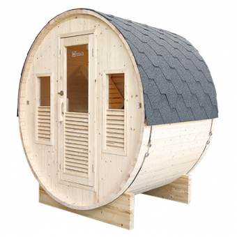 Sauna exterior GAIA barril redondo - Holl's