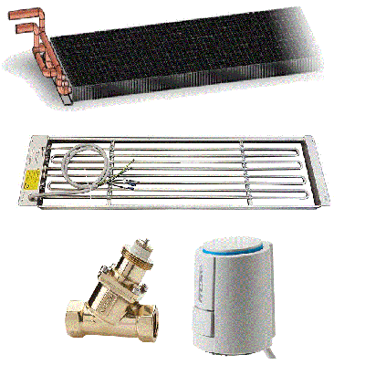 Batería de calefacción de aire para deshumidificador CDP/CDF