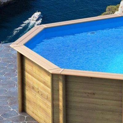Liner de piscina de madera Gardipool