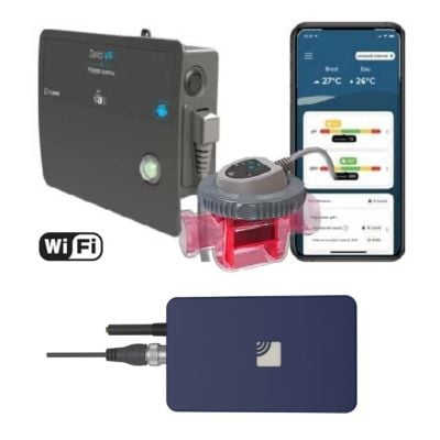 Electrolizador de sal para piscina conectado: ZELIA VP