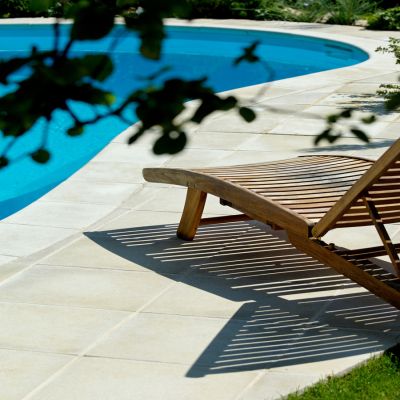 Margelle piscine Sahara - pierre reconstituée 