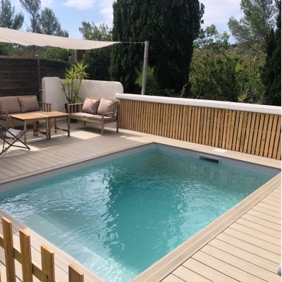 Piscine en Kit polystyrène PREMIUM Carré