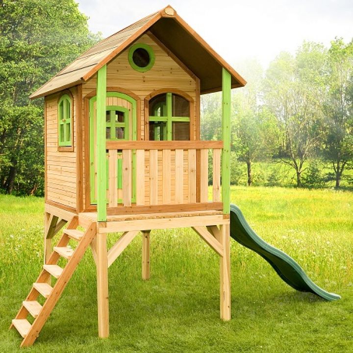 Cabane de jardin pour enfant : faut-il la choisir en bois ou en