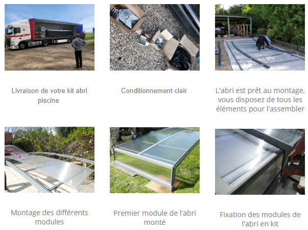 installation abri piscine azenco installation abri piscine azenco