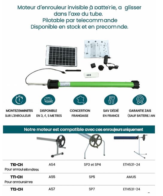 fiche technique moteur solaire