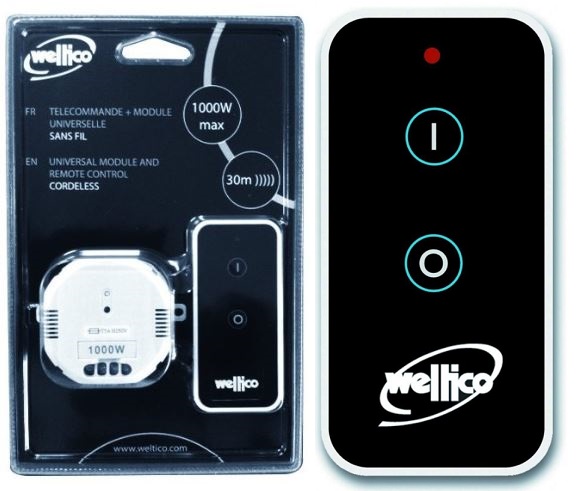 telecommande et boitier recepteur on-off  weltico