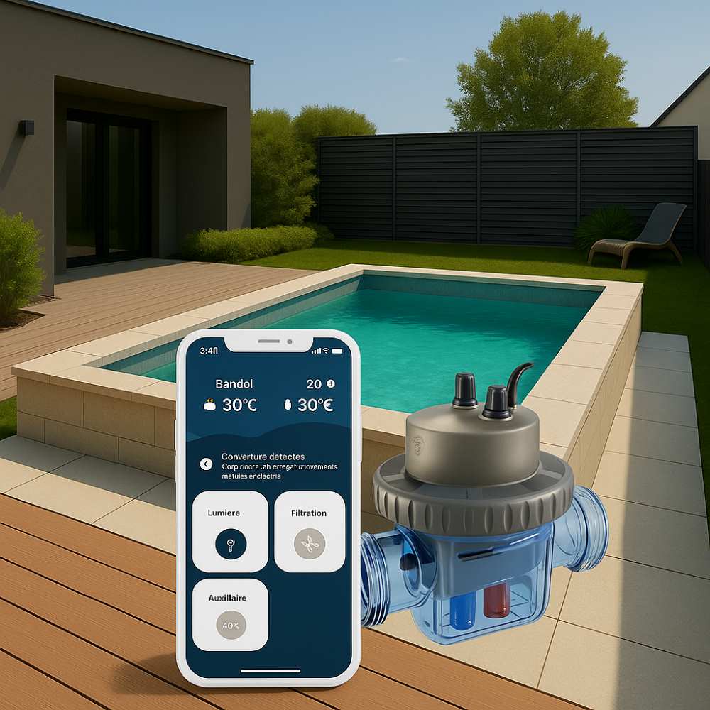 mini piscine beton connectee vigipool