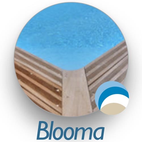 liner compatible piscine bois blooma