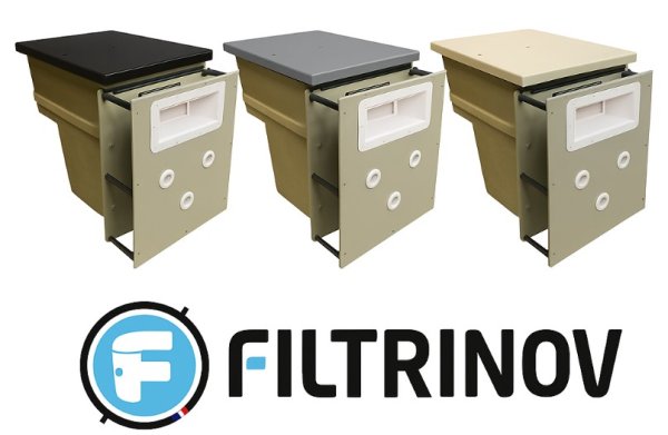 mur filtrant FILTRINOV GS14 capot couleur 