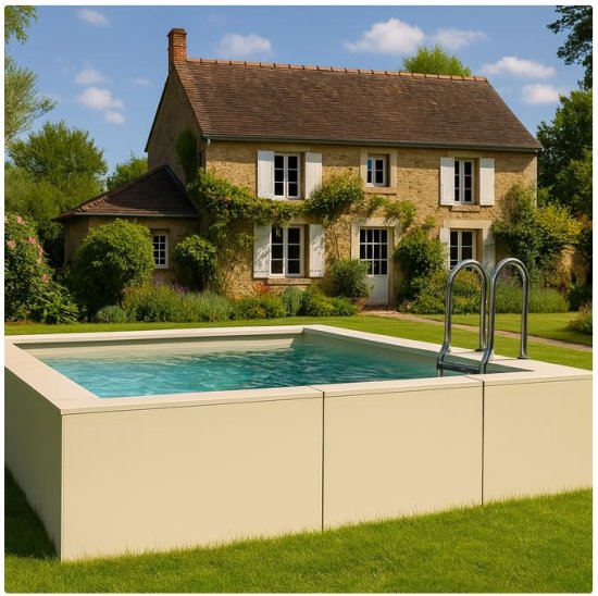 piscine acier container en kit ARTEMISIA 2