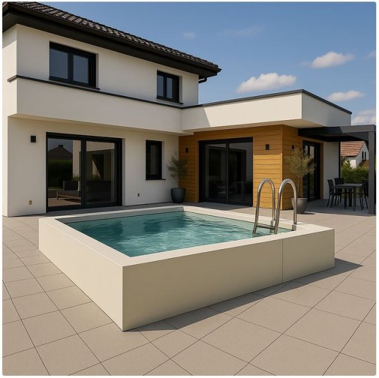 piscine acier container en kit ARTEMISIA