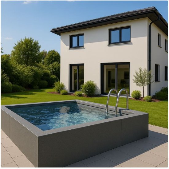 piscine acier container en kit ARTEMISIA 3