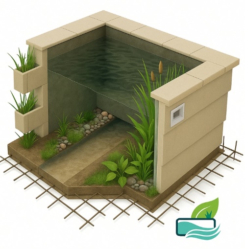 bloc polystyrene natuflow naturelle 