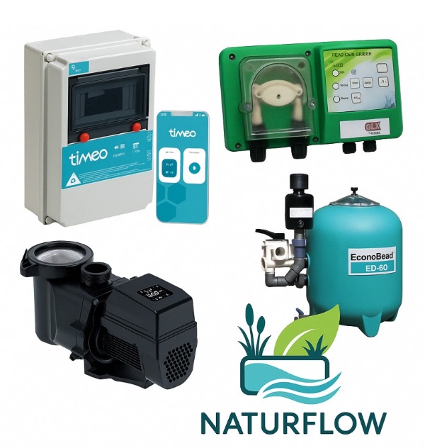 filtration piscine naturelle NATURFLOW