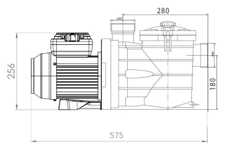 dimension pompe variable MJB ONE VS