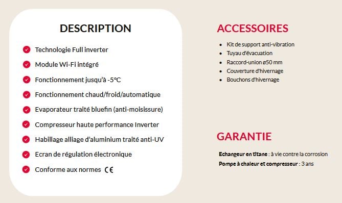 avantage pompe chaleur triphase IDO metal