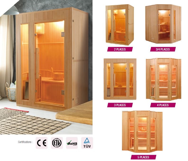 collection sauna vapeur ZEN france sauna