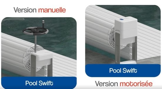 POOL SWIFT version manuelle et motorisee